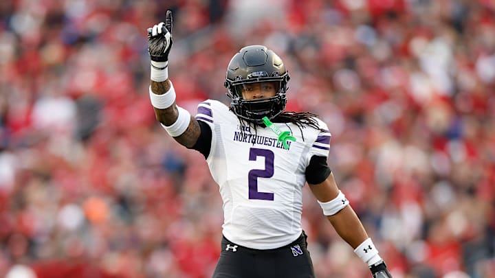 Recent WVU transfer portal commit Garnett Hollis Jr. suited up for Northwestern last fall.