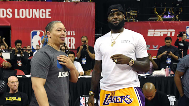 2018 NBA Summer League - Las Vegas - Detroit Pistons v Los Angeles Lakers