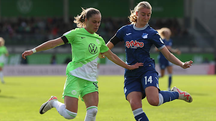 Wolfsburg um Toptorjägerin Ewa Pajor erwartet gegen Hoffenheim eine schwierige Aufgabe