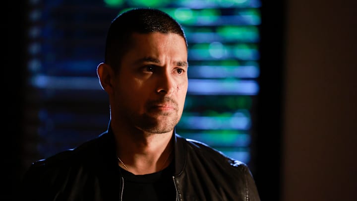 “Black Sky” – Torres finds himself in prison as the team tries to stop an impending terror attack on U.S. soil, on the 20th season finale of the CBS Original series NCIS, Monday, May 22 (9:00-10:00 PM, ET/PT) on the CBS Television Network, and available to stream live and on demand on Paramount+*. Pictured: Wilmer Valderrama as Special Agent Nicholas “Nick” Torres. Photo: Sonja Flemming/CBS ©2023 CBS Broadcasting, Inc. All Rights Reserved.