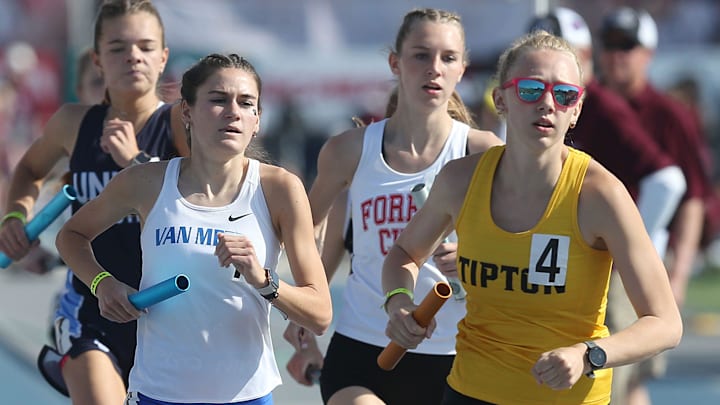 Tipton's Noelle Steines became just the second girl in Iowa cross country history to win four state titles Saturday. She won the Class 2A race after winning her first three in 1A.