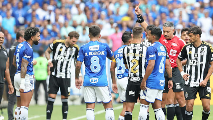 Gabigol foi expulso por agressão em Lyanco