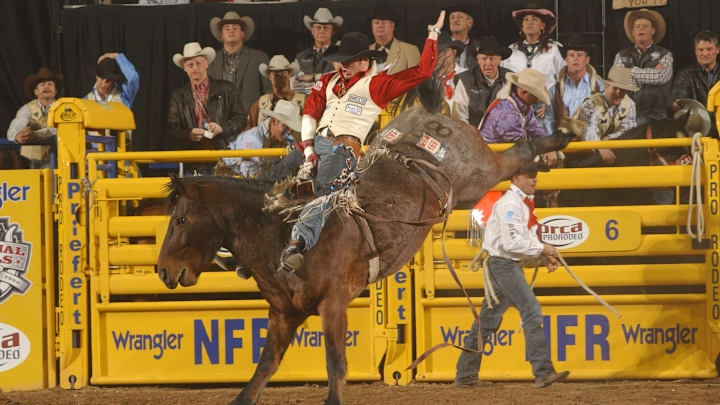 Steven Peebles at NFR