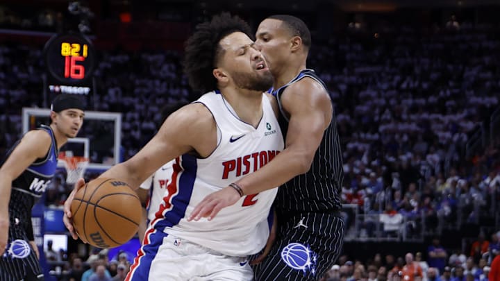 Cade Cunningham’s eight turnovers spelled trouble for the Pistons in their Game 4 loss. 