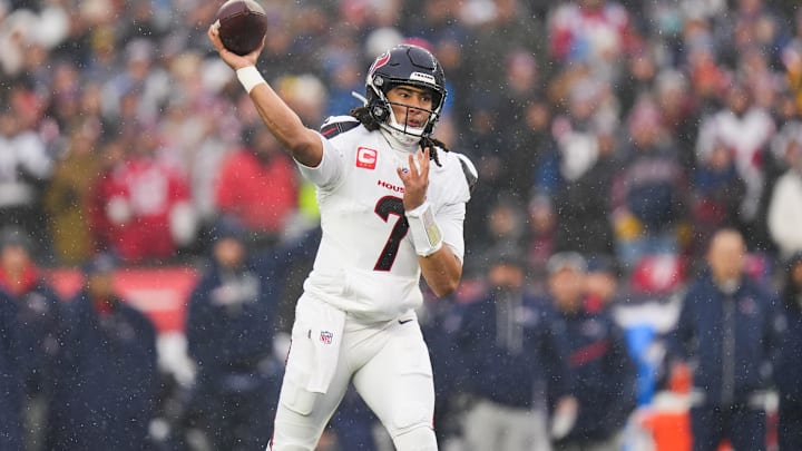 C.J. Stroud made unfortunate NFL history on Sunday against the Patriots.