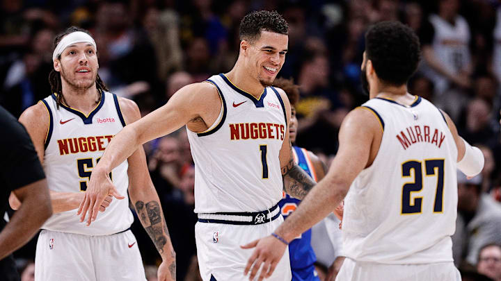 Michael Porter Jr., Jamal Murray and Aaron Gordon