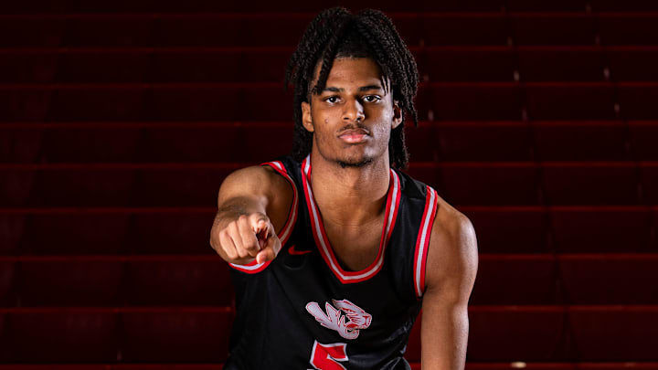 Fishers’ Jason Gardner Jr. poses for a photo Fishers’ Jason Gardner Jr. poses for a photo