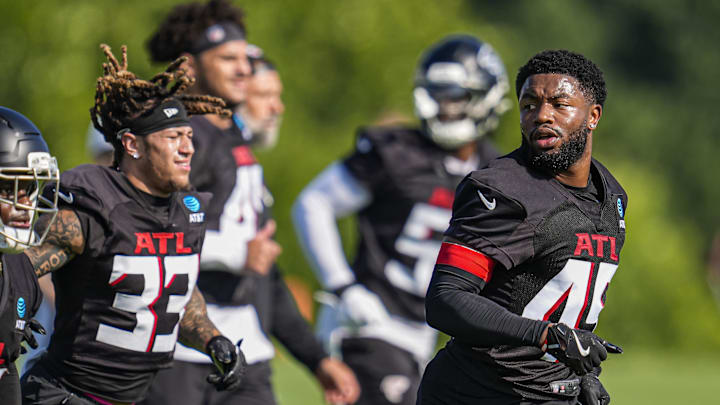Increased competition at Atlanta Falcons Training Camp has led to more fights than usual. 