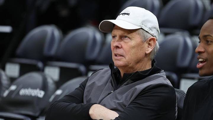 Jan 12, 2024; Salt Lake City, Utah, USA; Utah Jazz CEO Danny Ainge looks on before the game between the Utah Jazz and the Toronto Raptors at Delta Center. Mandatory Credit: Rob Gray-Imagn Images Jan 12, 2024; Salt Lake City, Utah, USA; Utah Jazz CEO Danny Ainge looks on before the game between the Utah Jazz and the Toronto Raptors at Delta Center. Mandatory Credit: Rob Gray-Imagn Images