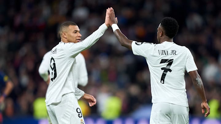Kylian Mbappé et Vinicius Junior sont en forme.