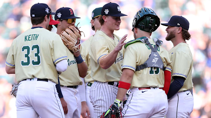 Clayton Beeter lanzó en el Juego de Futuras Estrellas
