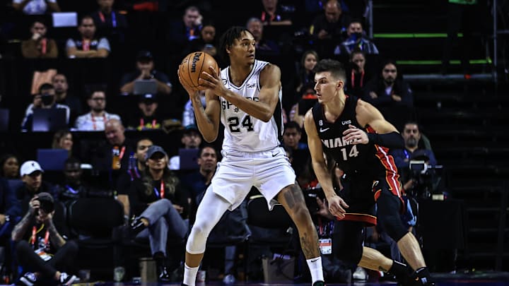 Devin Vassell, San Antonio Spurs and Tyler Herro, Miami Heat.