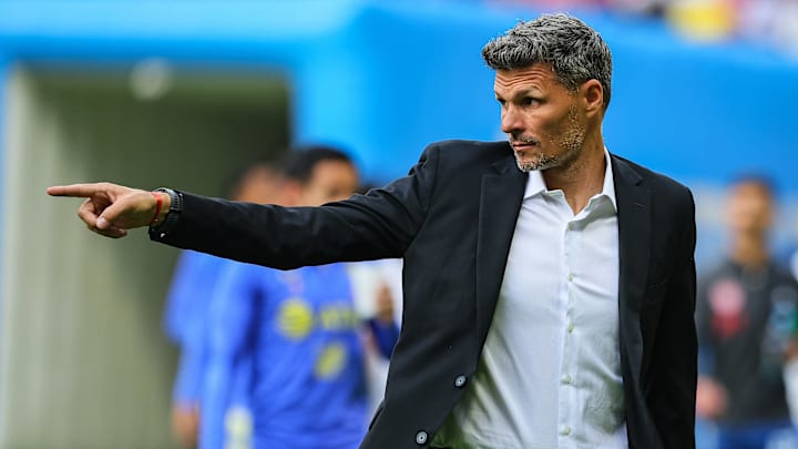 El entrenador Fernando Ortíz.