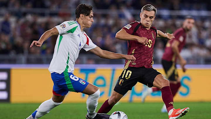 Italy v Belgium - UEFA Nations League 2024/25 League A Group A2