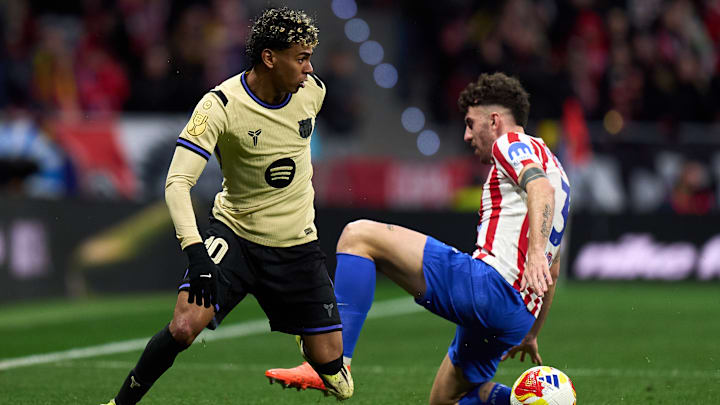 Atlético de Madrid goleou o Barcelona na partida de ida