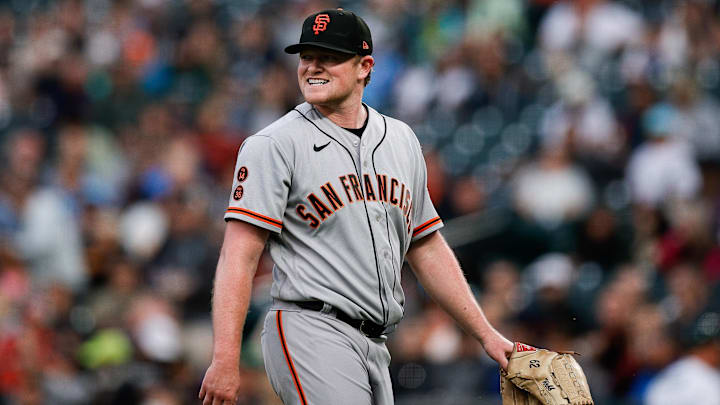 San Francisco Giants starting pitcher Logan Webb (62)