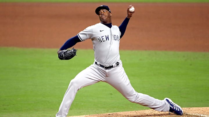 Aroldis Chapman no tiene problema con no seguir siendo cerrador en Yankees
