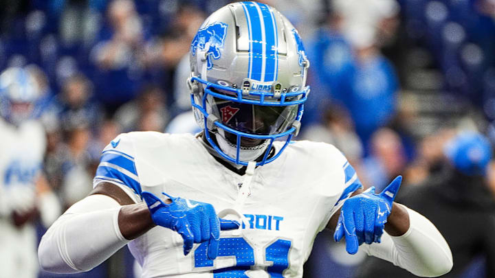 Detroit Lions safety Kerby Joseph (31). Detroit Lions safety Kerby Joseph (31).