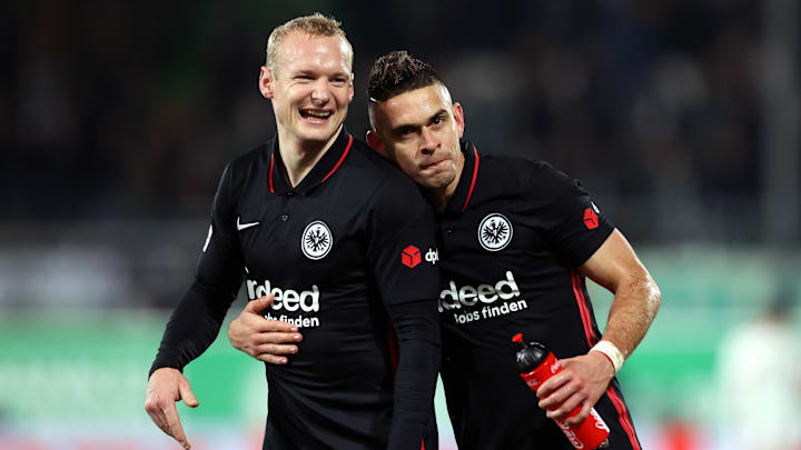 Rode und Borré freuen sich über den nächsten Last-Minute-Sieg