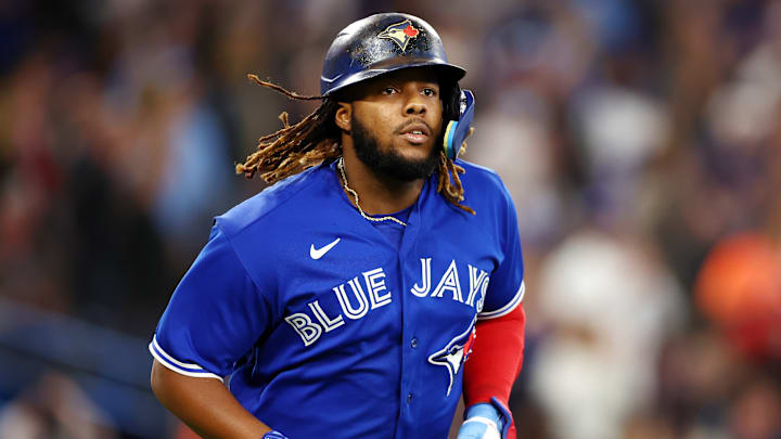 Vladimir Guerrero Jr. llegó al Spring Training de los Azulejos