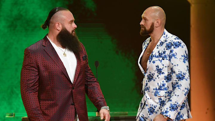Fury luchó con Strowman en el Crown Jewel de 2019