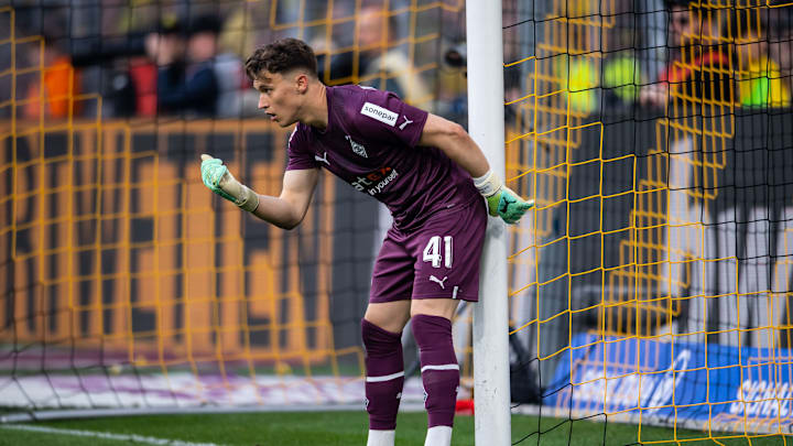 Jan Olschowsky hütete viermal das Fohlen-Tor in der Bundesliga