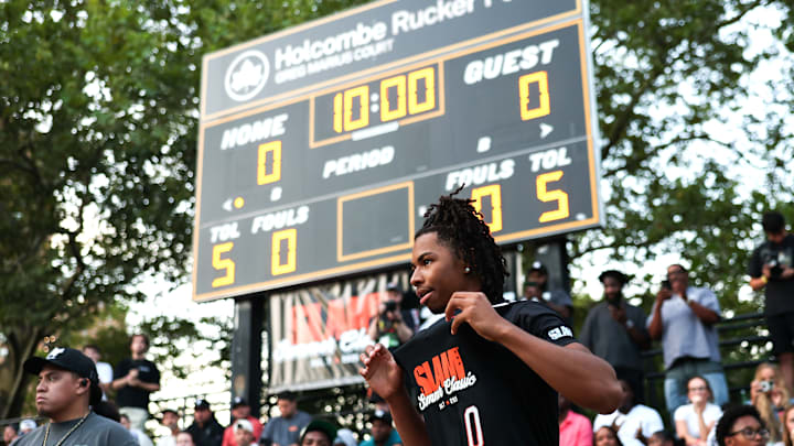 Five-star Deron Rippey was stellar in Las Vegas over the weekend and "loved" his recent Syracuse basketball official visit.