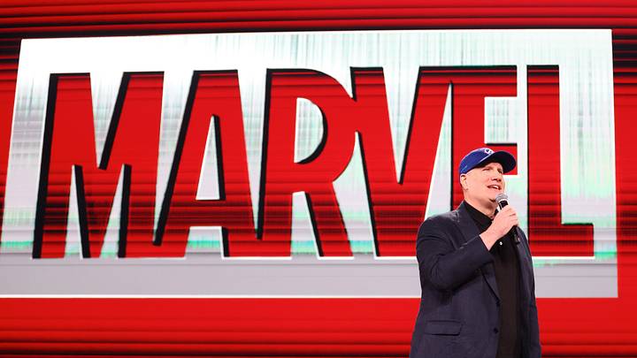 Kevin Feige, President of Marvel Studios, speaks during Day 2 of the D23 Brazil: A Disney Experience at Transamerica Expo Center on November 09, 2024 