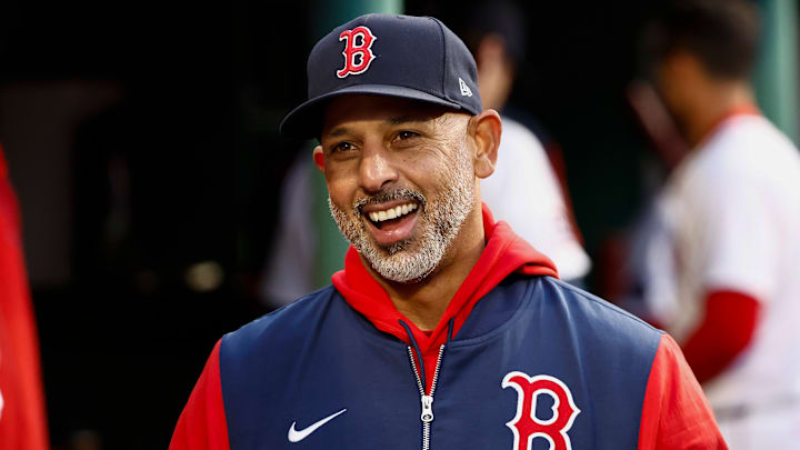 Boston Red Sox manager Alex Cora