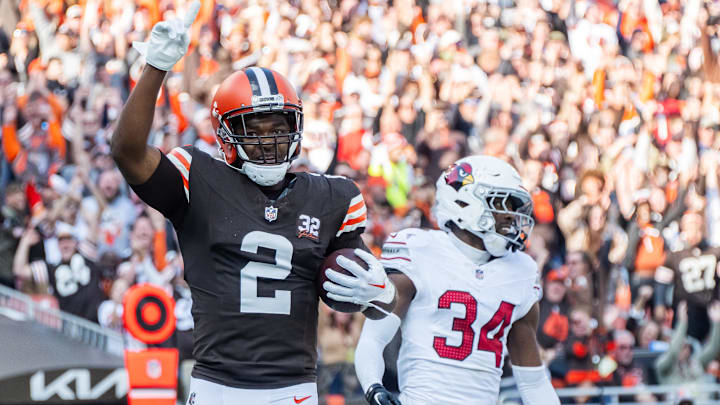 Amari Cooper is one Browns player who had a positive injury update on Friday. 