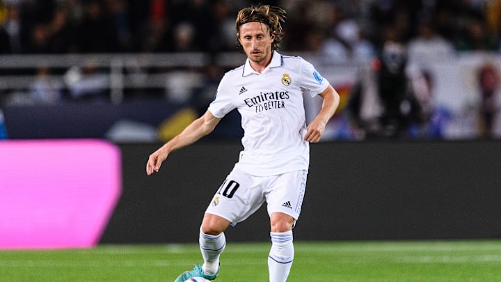 Luka Modric s'est offert un superbe but. Luka Modric s'est offert un superbe but.