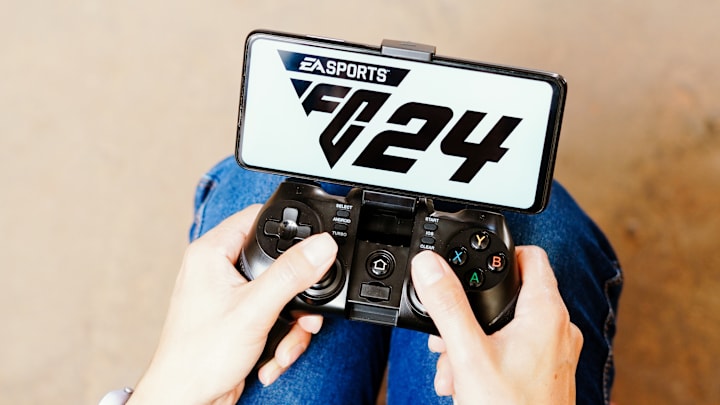 Il logo di EA Sports fc 24.