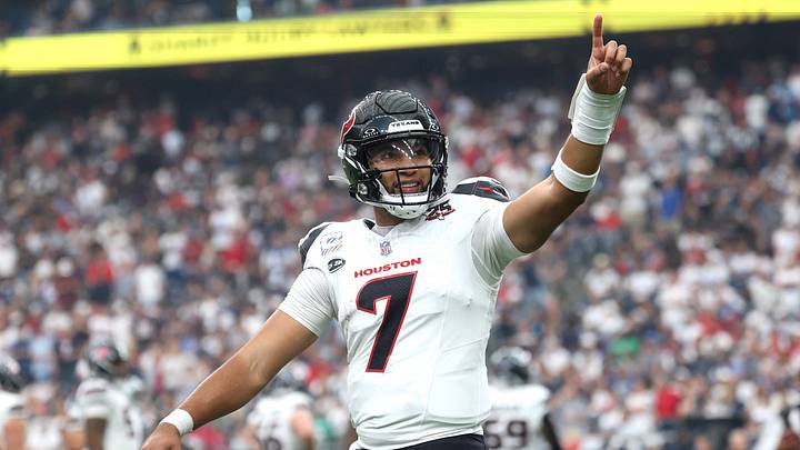 C.J. Stroud and the Texans are favorites in Tennessee. C.J. Stroud and the Texans are favorites in Tennessee.