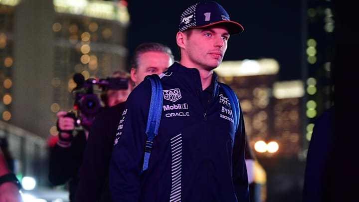 Nov 16, 2023; Las Vegas, Nevada, USA; Red Bull Racing driver Max Verstappen of The Netherlands (1) Nov 16, 2023; Las Vegas, Nevada, USA; Red Bull Racing driver Max Verstappen of The Netherlands (1)