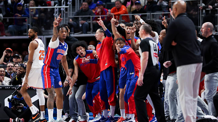 New York Knicks v Detroit Pistons