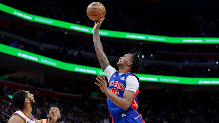 New York Knicks v Detroit Pistons