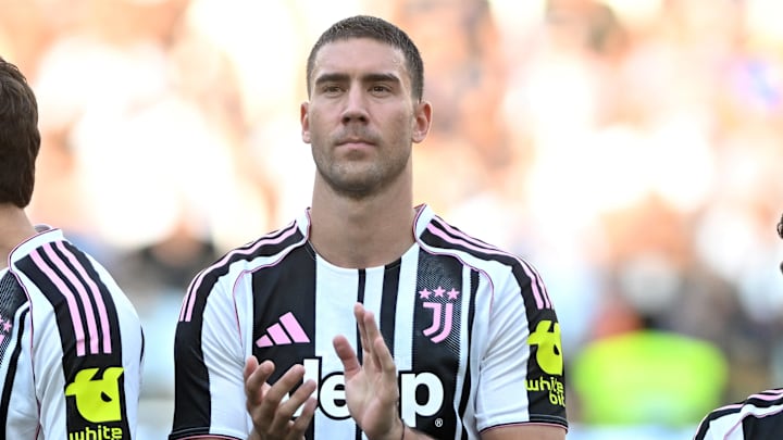 Dusan Vlahovic, Juventus. Dusan Vlahovic, Juventus.
