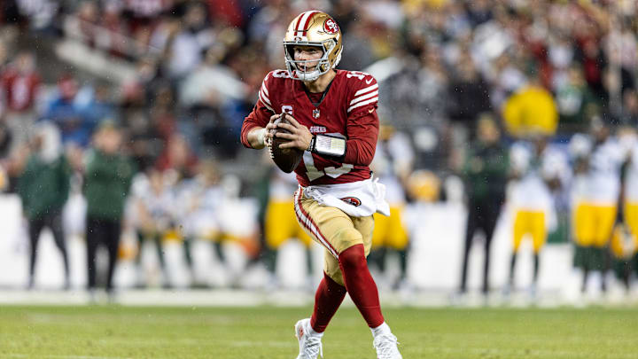 San Francisco 49ers quarterback Brock Purdy (13)