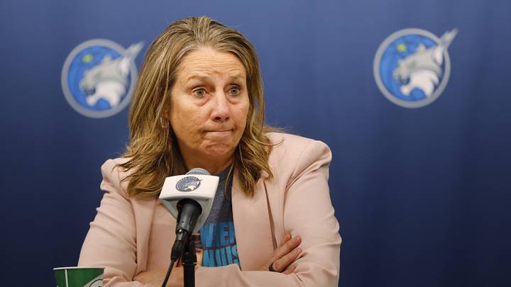 May 17, 2026; Minneapolis, Minnesota, USA; Minnesota Lynx head coach Cheryl Reeve answers questions after a game with the Chicago Sky at Target Center. Mandatory Credit: Bruce Kluckhohn-Imagn Images May 17, 2026; Minneapolis, Minnesota, USA; Minnesota Lynx head coach Cheryl Reeve answers questions after a game with the Chicago Sky at Target Center. Mandatory Credit: Bruce Kluckhohn-Imagn Images