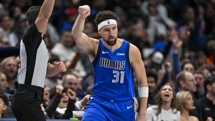 Dallas Mavericks guard Klay Thompson is an intriguing prop target on Thursday.