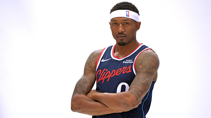 Sep 29, 2025; Inglewood, CA, USA; Los Angeles Clippers guard Bradley Beal (0) photographed during media day at Intuit Dome. Mandatory Credit: Jayne Kamin-Oncea-Imagn Images Sep 29, 2025; Inglewood, CA, USA; Los Angeles Clippers guard Bradley Beal (0) photographed during media day at Intuit Dome. Mandatory Credit: Jayne Kamin-Oncea-Imagn Images