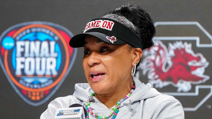 South Carolina basketball coach Dawn Staley