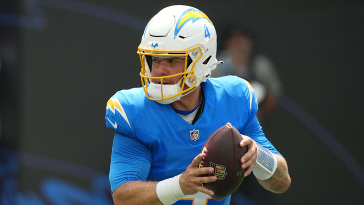 The Los Angeles Chargers have cut veteran quarterback Taylor Heinicke.