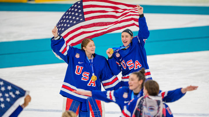 Team USA Women's Ice Hockey wins gold at Winter Olympics