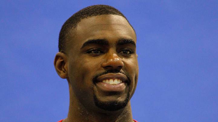 Sep 28, 2015; Atlanta, GA, USA; Atlanta Hawks guard Tim Hardaway Jr. (10) poses for a photo during media day at Philips Arena. Mandatory Credit: Brett Davis-USA TODAY Sports Sep 28, 2015; Atlanta, GA, USA; Atlanta Hawks guard Tim Hardaway Jr. (10) poses for a photo during media day at Philips Arena. Mandatory Credit: Brett Davis-USA TODAY Sports