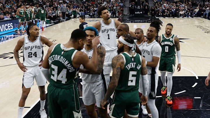 Milwaukee Bucks v San Antonio Spurs