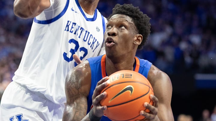 Florida forward Tyrese Samuel Florida forward Tyrese Samuel