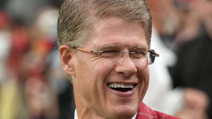 Oct 27, 2024; Paradise, Nevada, USA; Kansas City Chiefs owner Clark Hunt attends the game against the Las Vegas Raiders at Allegiant Stadium. Mandatory Credit: Kirby Lee-Imagn Images