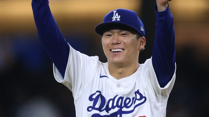 Miami Marlins v Los Angeles Dodgers