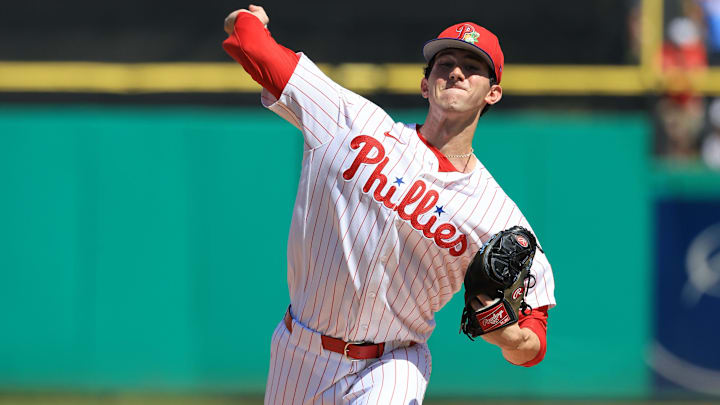 Andrew Painter is up to five scoreless innings on the spring. Andrew Painter is up to five scoreless innings on the spring.